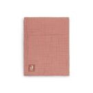 Jollein ledikantdeken wrinkled cotton rosewood online kopen? | BabyPlanet