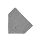 Jollein badcape wrinkled cotton storm grey online kopen? | BabyPlanet