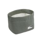 Meyco mandje voor op commode knit basic forest green maat Medium | BabyPlanet