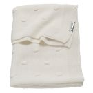 Meyco ledikantdeken knots off white online kopen? | BabyPlanet