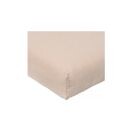 Nanami hoeslaken voor ledikant naturel leafprint online kopen? | BabyPlanet