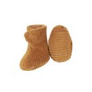 Nanami Slofjes Mini Rib Velvet Sand 6-12 Maanden online kopen? | BabyPlanet