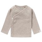 Noppies Tee overlap Nanyuki taupe melange online kopen? | BabyPlanet
