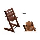 Stokke Tripp Trapp Walnut met gratis Babyset
