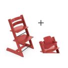 Stokke Tripp Trapp Warm Red met gratis Babyset