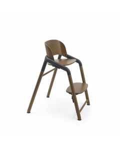 Bugaboo Giraffe Kinderstoel Warm Wood / Grey