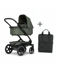 Joolz Geo&sup3; Mono Kinderwagen Woodland Green met gratis backpack