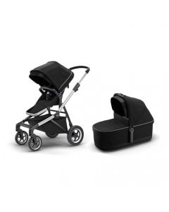 Thule Sleek combi-kinderwagen midnight black online kopen? | BabyPlanet