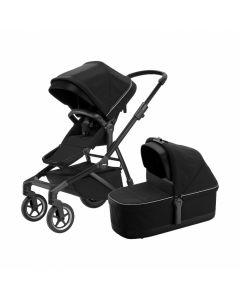 Thule Sleek 2-in-1 kinderwagen midnight black on black online kopen? | BabyPlanet