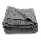 Jollein deken Bliss knit gebreid storm grey online kopen? | BabyPlanet