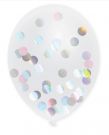 Ballonnen confetti holograffic - zilver online kopen? | BabyPlanet