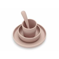 Jollein dinnerset siliconen pale pink online kopen? | BabyPlanet