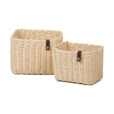 Kidsdepot set van 2 Nouk manden naturel online kopen? | BabyPlanet