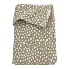 Meyco Wiegdeken Velvet Cheetah Taupe online kopen? | BabyPlanet