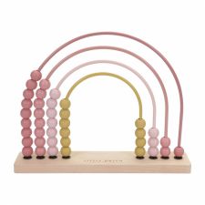 Little Dutch Regenboog Telraam Pink online kopen? | BabyPlanet