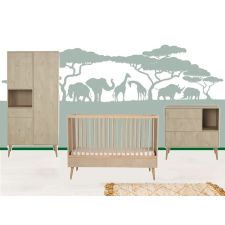 Quax 3 Delige Babykamer Cocoon Natural Oak