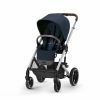 Cybex Balios S Lux Kinderwagen Ocean Blue - Silver Frame