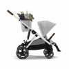 Cybex Gazelle S kinderwagen Lava Grey - Silver Frame