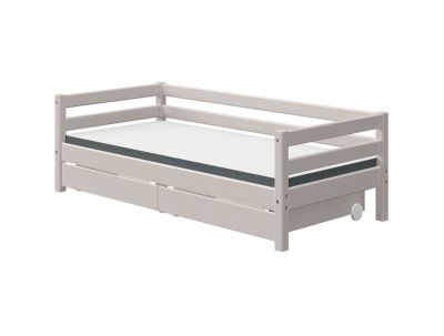 Flexa Classic bedbank met 2 lades grijs online kopen? | BabyPlanet