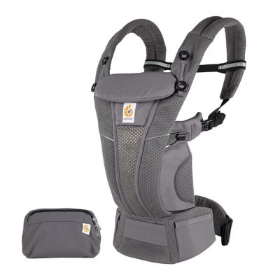 ERGObaby Draagzak Omni Breeze Graphite Grey met etui