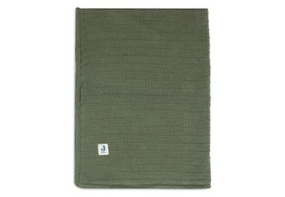 Jollein Wiegdeken Pure Knit Velvet Leaf Green