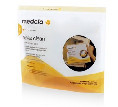 Medela Quick Clean Magnetronzakken (5 stuks)