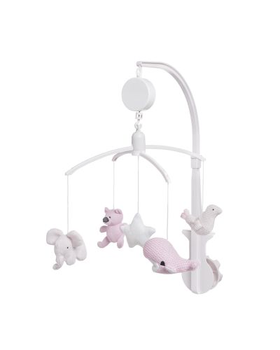 Baby's Only Muziekmobiel Roze-Baby Roze-Wit online kopen? | BabyPlanet