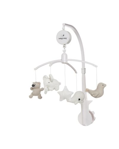 Baby's Only Muziekmobiel Zand-Wolwit-Wit online kopen? | BabyPlanet