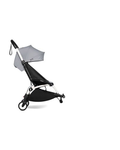 Babyzen Yoyo connect 6+ white frame - Stone