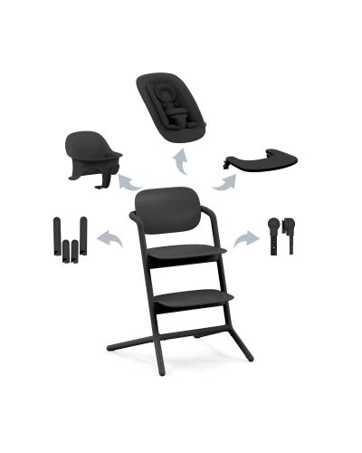 Cybex LEMO 4 in 1 KInderstoel Stunning Black online bestellen? | BabyPlanet