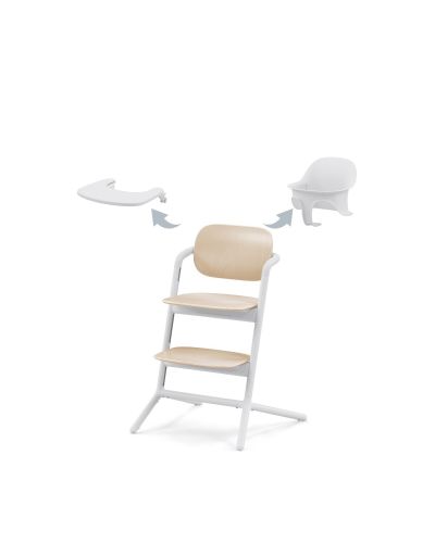 Cybex LEMO 3 in 1 Kinderstoel Sand White online bestellen? | BabyPlanet