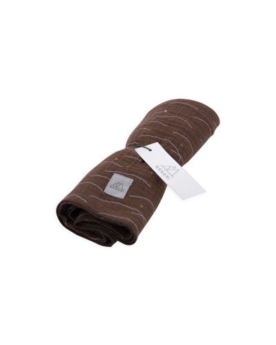Nanami Luierdoek Hills 60x60 bruin online kopen? | BabyPlanet