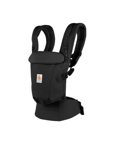 ERGObaby Draagzak 3P Adapt Soft Touch Cotton Onyx Black