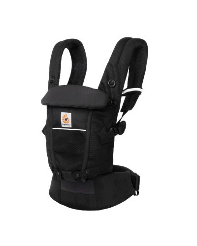 ERGObaby Draagzak 3P Adapt SoftFlex Mesh Onyx Black