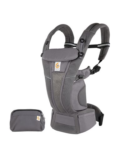 ERGObaby Draagzak Omni Breeze Graphite Grey met etui