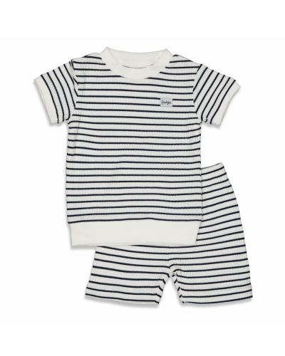 Feetje Shortama Wafel - Summer Special Marine