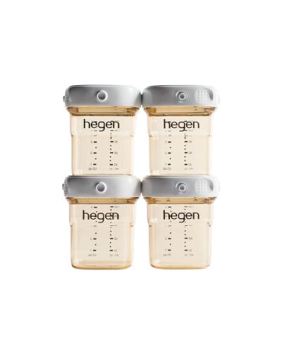 Hegen Opslagbakjes 150 ml PPSU - PCTO 4 stuks