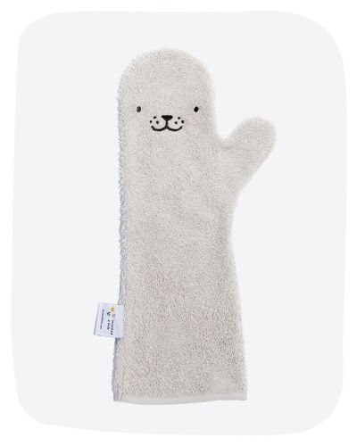 Baby shower glove seal grey online kopen? | BabyPlanet