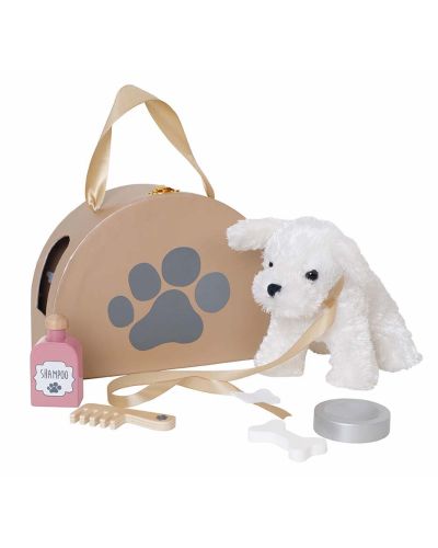 Jabadabado Knuffelhond In Draagtas