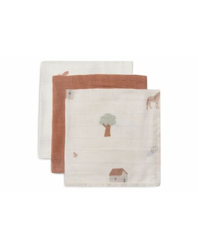 Jollein Hydrofiele Monddoekjes Farm