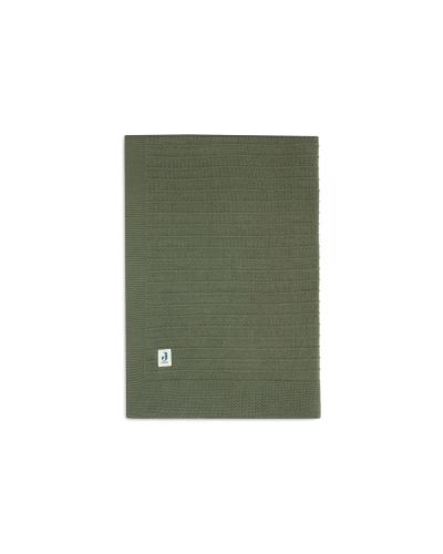 Jollein Ledikantdeken Pure Knit Leaf Green