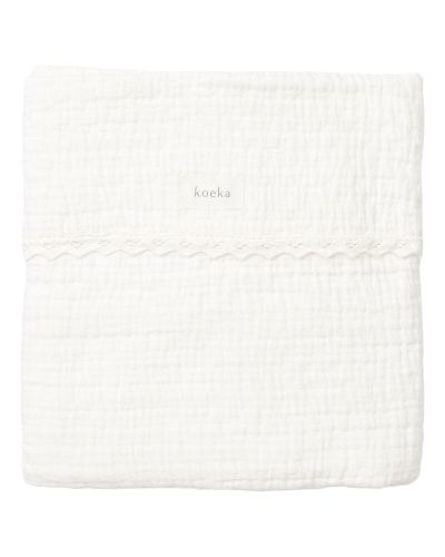 Koeka Ledikantdeken Lace Elba Milky online kopen? | BabyPlanet