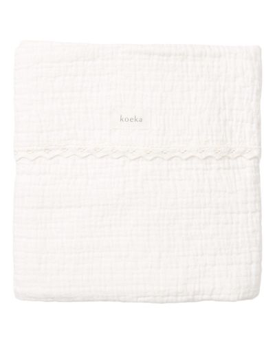 Koeka Wiegdeken Lace Elba Milky online kopen? | BabyPlanet