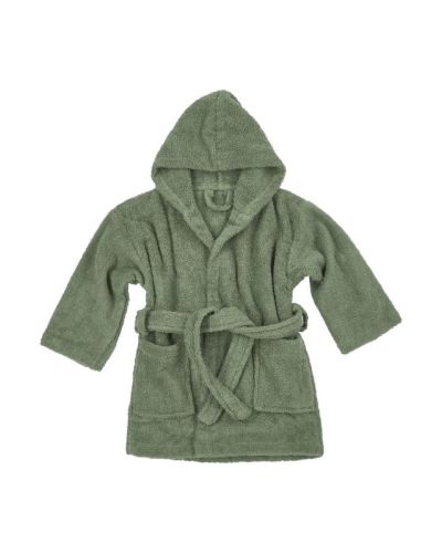 Meyco Badjas Basic Badstof Forest Green 86-92