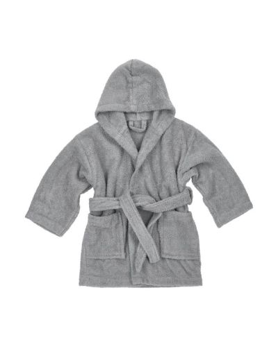 Meyco Badjas Basic Badstof Grijs 86/92