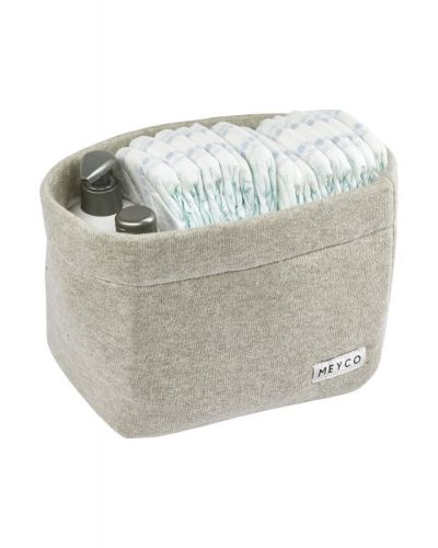 Meyco Commodemandje Knit Basic Sand Melange Maat S