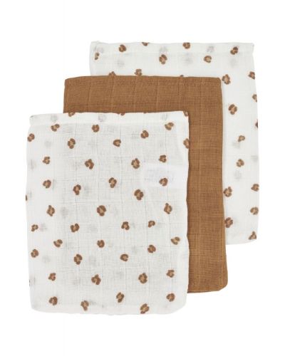 Meyco Hydrofiele Washandjes Mini Panther Toffee