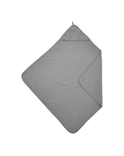 Meyco badcape basic jersey grijs online kopen? | BabyPlanet