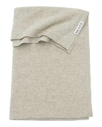 Meyco Wiegdeken Basic Knit Sand Melange