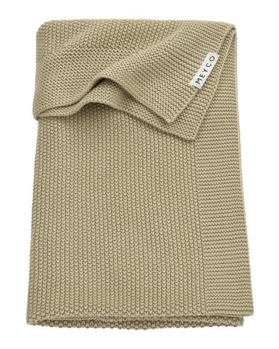 Meyco Ledikantdeken Mini Relief Sand Gots online kopen? | BabyPlanet